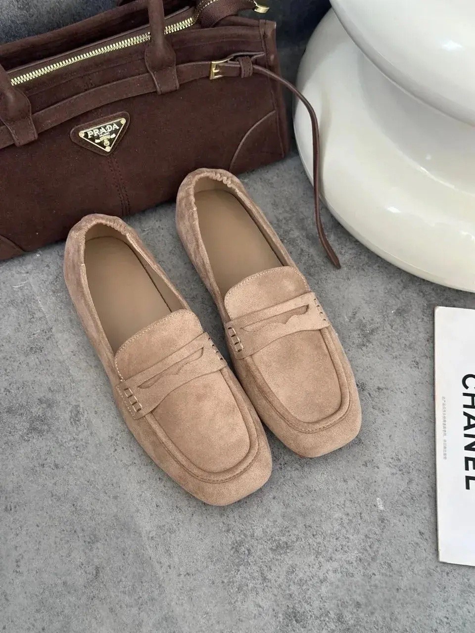 замшевые лоферы,лоферы женские замшевые,лоферы из замши женские,бежевые лоферы,женские бежевые лоферы