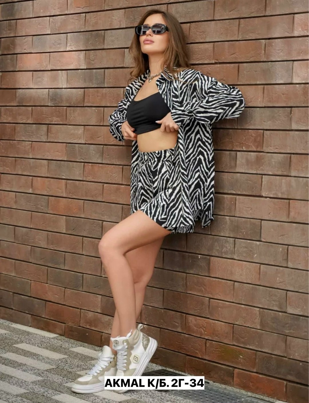 костюм зебра женский с шортами,костюм летний с шортами и рубашкой оверсайз kantorart,костюм женский,костюм женский рубашка шорты