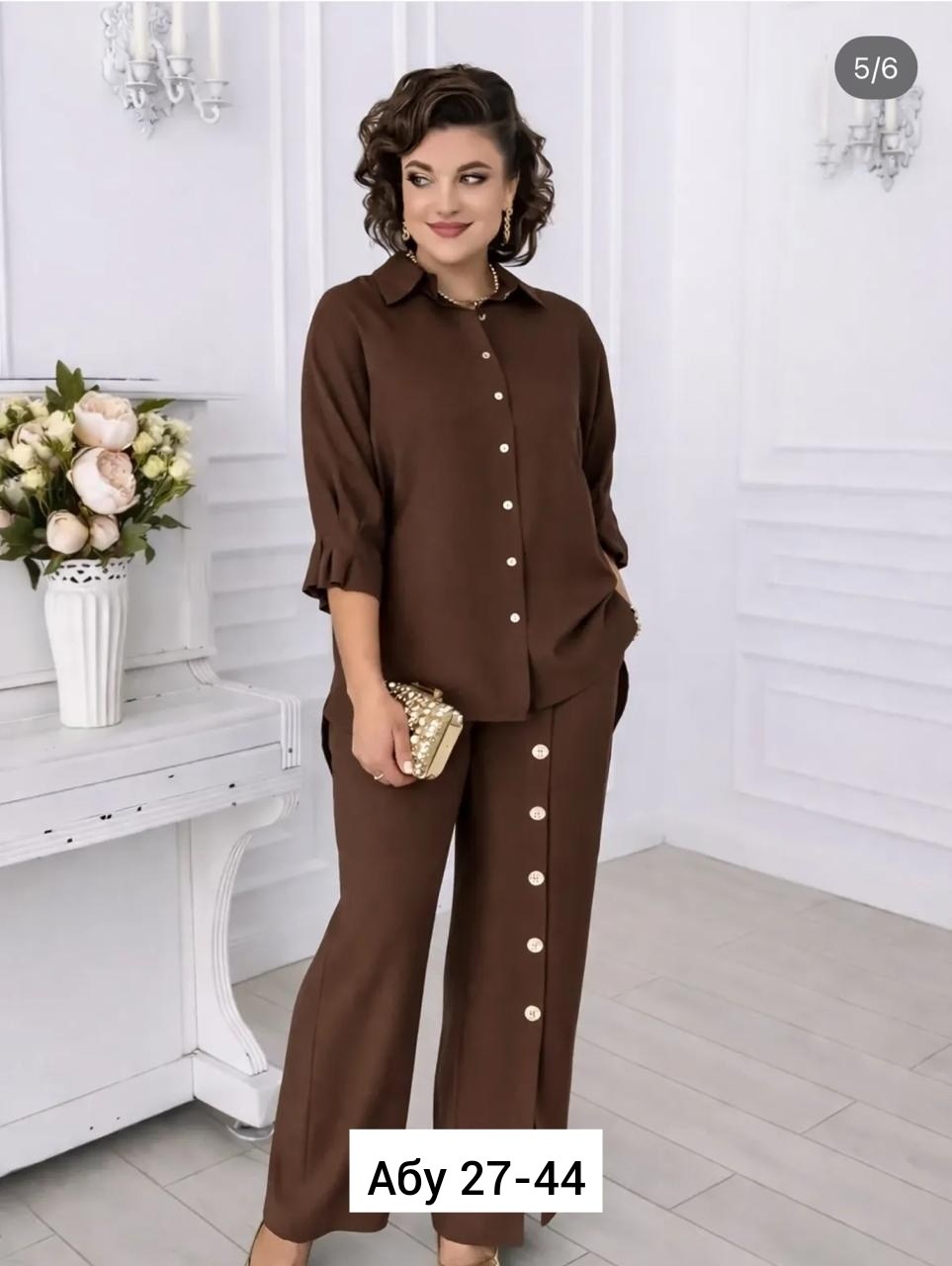 комплект брючный,брючной костюм,комплект брючный ninele 6054 бежевый,женские брючные костюмы,брючный костюм нинель шик 6054 бежевый двойка