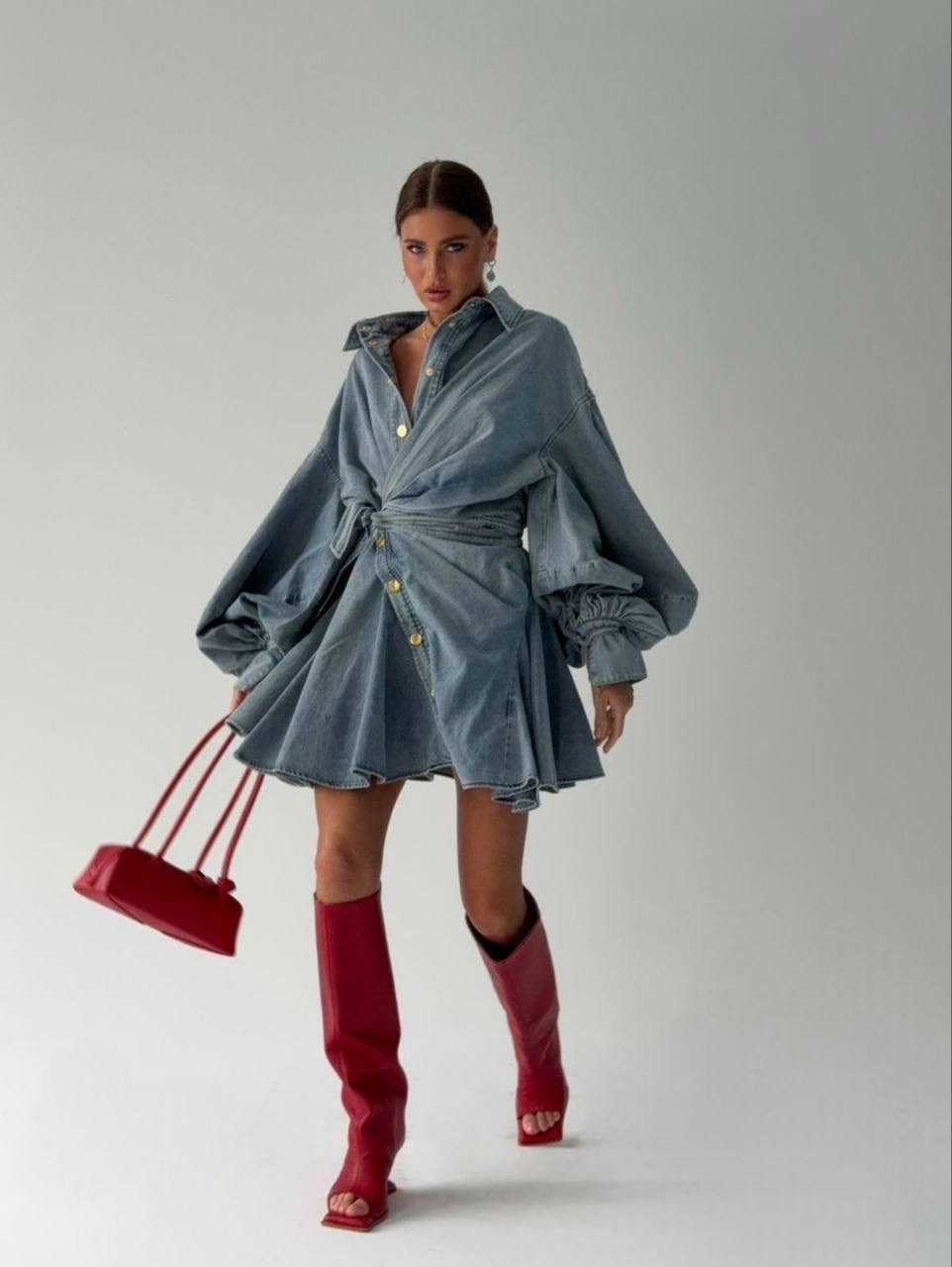 мода стиль,платье стильное,мода модная,джинсовая платье