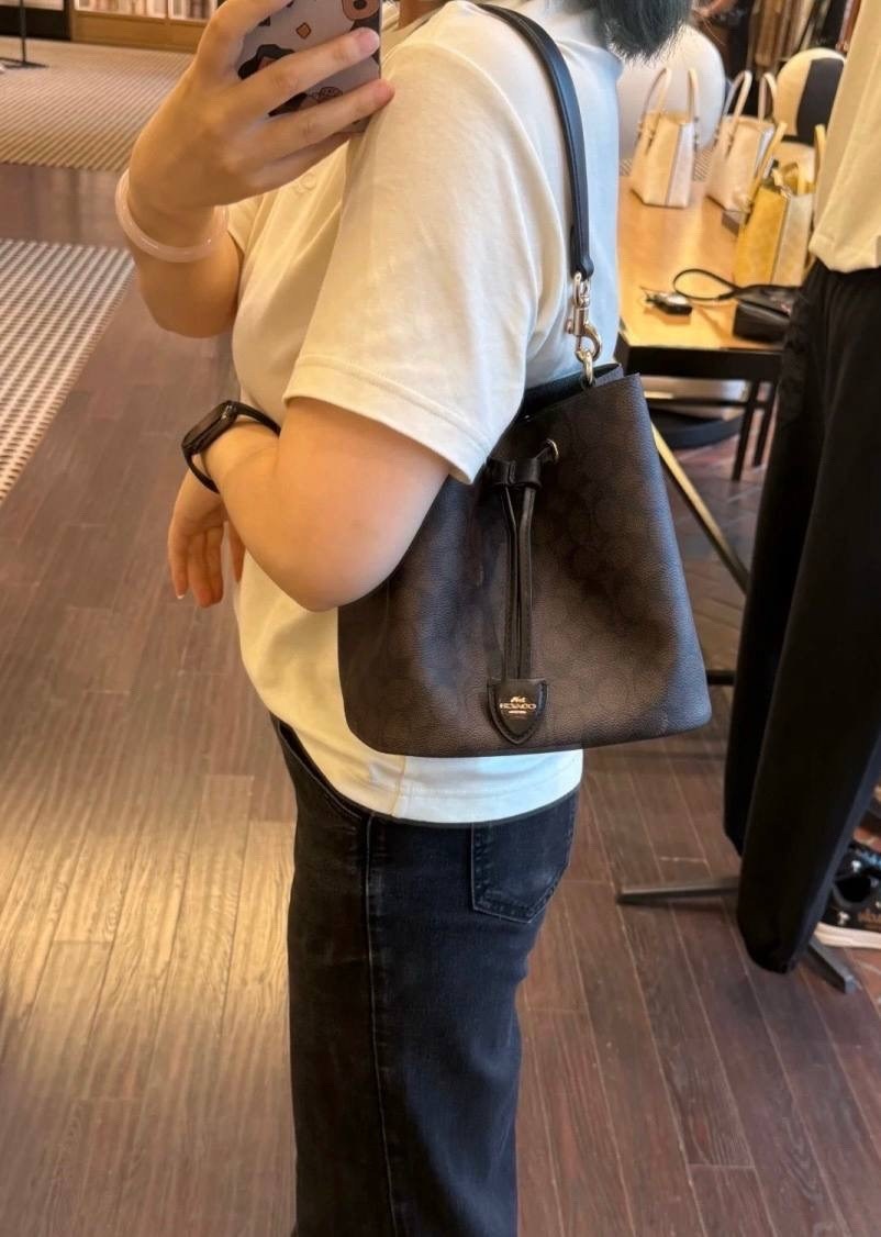 женская сумка coach,coach сумка ведро,сумка coach,сумка,сумка женская черная