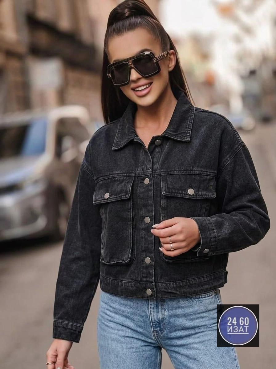 женские джинсовые куртки,джинсовая куртка,женская джинсовая куртка с большими карманами,джинсовая куртка повседневная,куртка-neorin-джинсовая куртка оверсайз джинсовка летняя яркаяукороченная