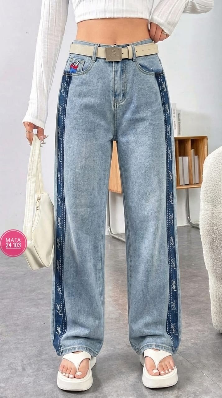 женские широкие джинсы,джинсы женские,модные джинсы,широкие джинсы,модные широкие джинсы