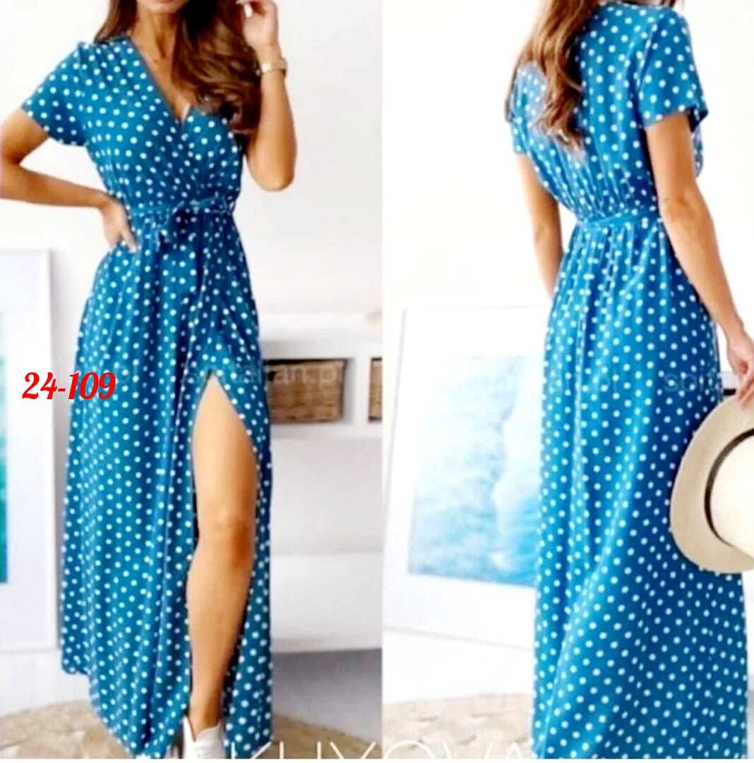 платье летнее женское,летнее платье,длинные платья в горошек,платье женское в горошек,платье сарафан