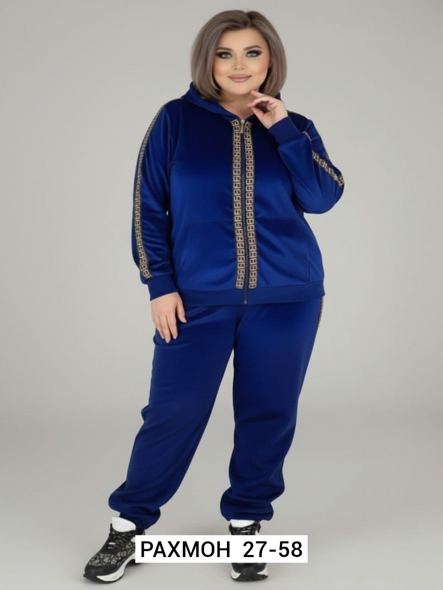 спортивные костюмы женские,женские костюмы,на полных велюровый спортивный костюм,костюм двойка,велюровый костюм женский большого размера