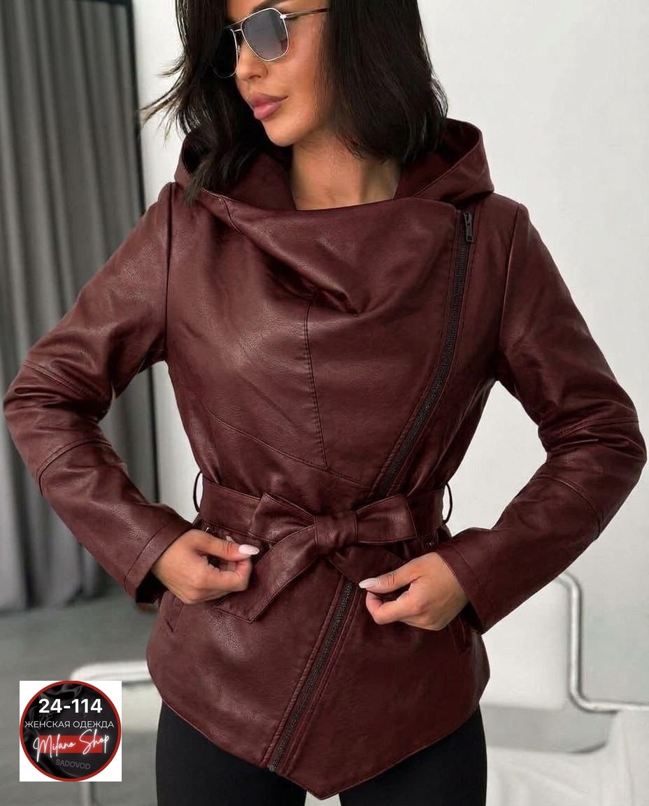 куртка кожаная женская,куртка женская,кожаная куртка,кожаная куртка с капюшоном,куртка косуха