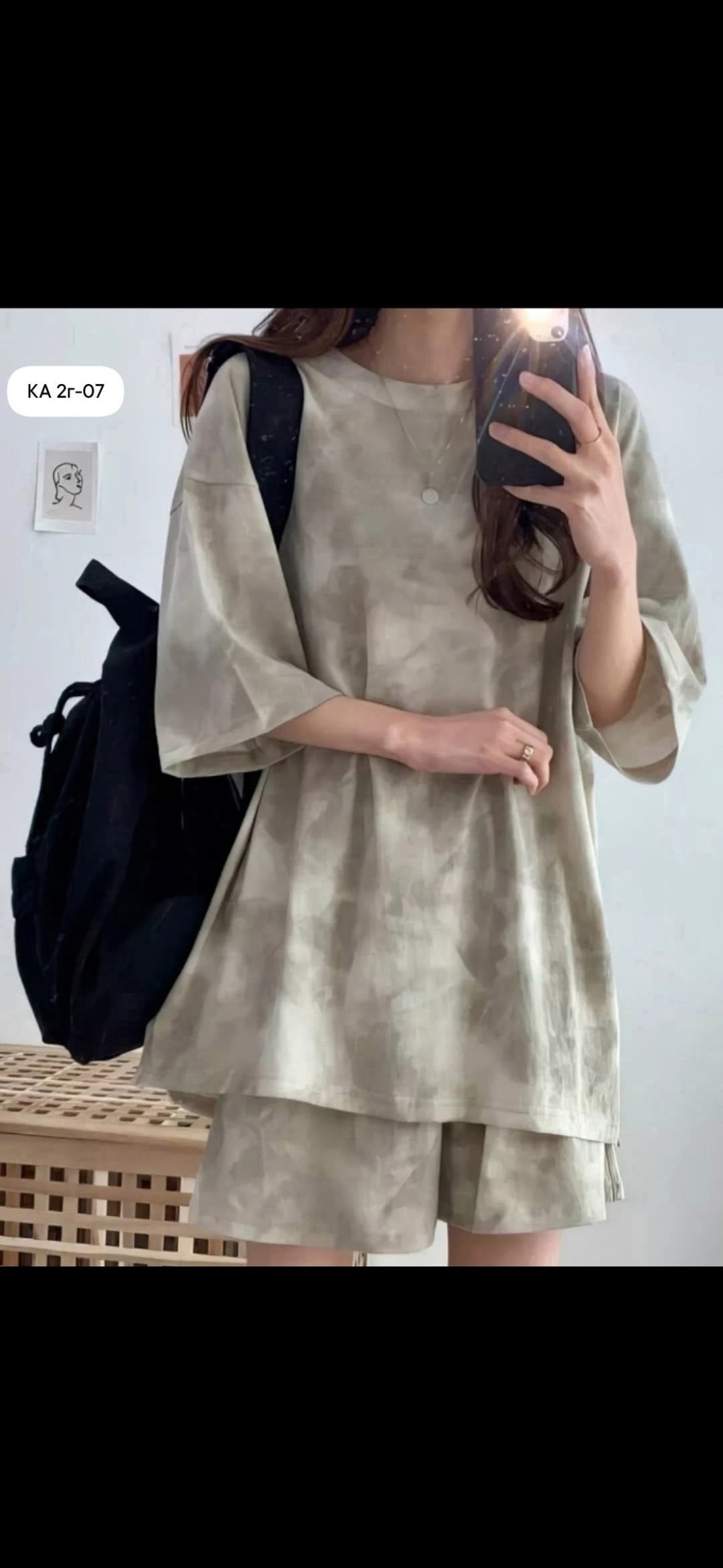 комплект одежды moocie,женский повседневный костюм из двух предметов,пижама оверсайз,комплект одежды женские,летний костюм оверсайз