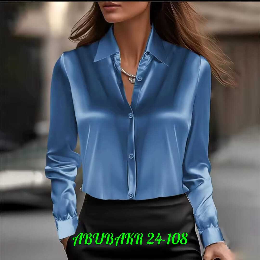 блузка женская,рубашка женская,рубашка атласная укороченная tiheya,атласная блузка с длинным рукавом,атласная рубашка женская