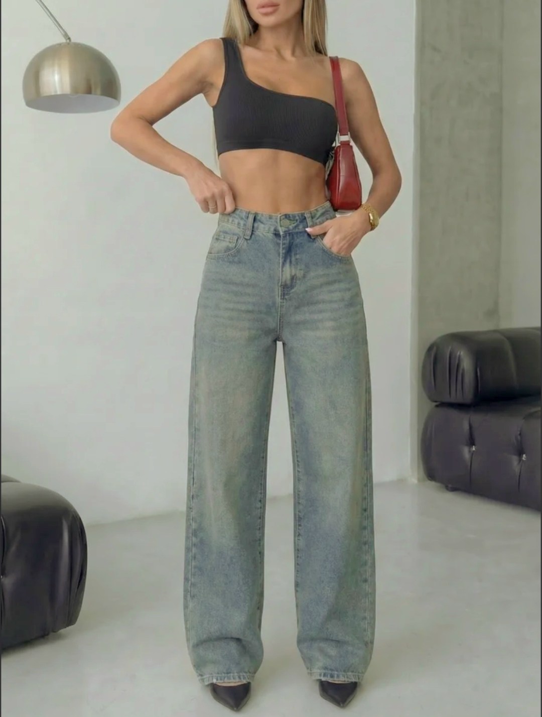 джинсы палаццо,джинсы широкие eliff,женские широкие джинсы,женские джинсы,широкие джинсы