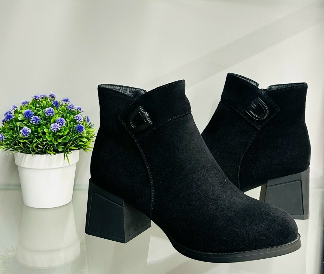 , женская , женская,замша ,ботильоны женские