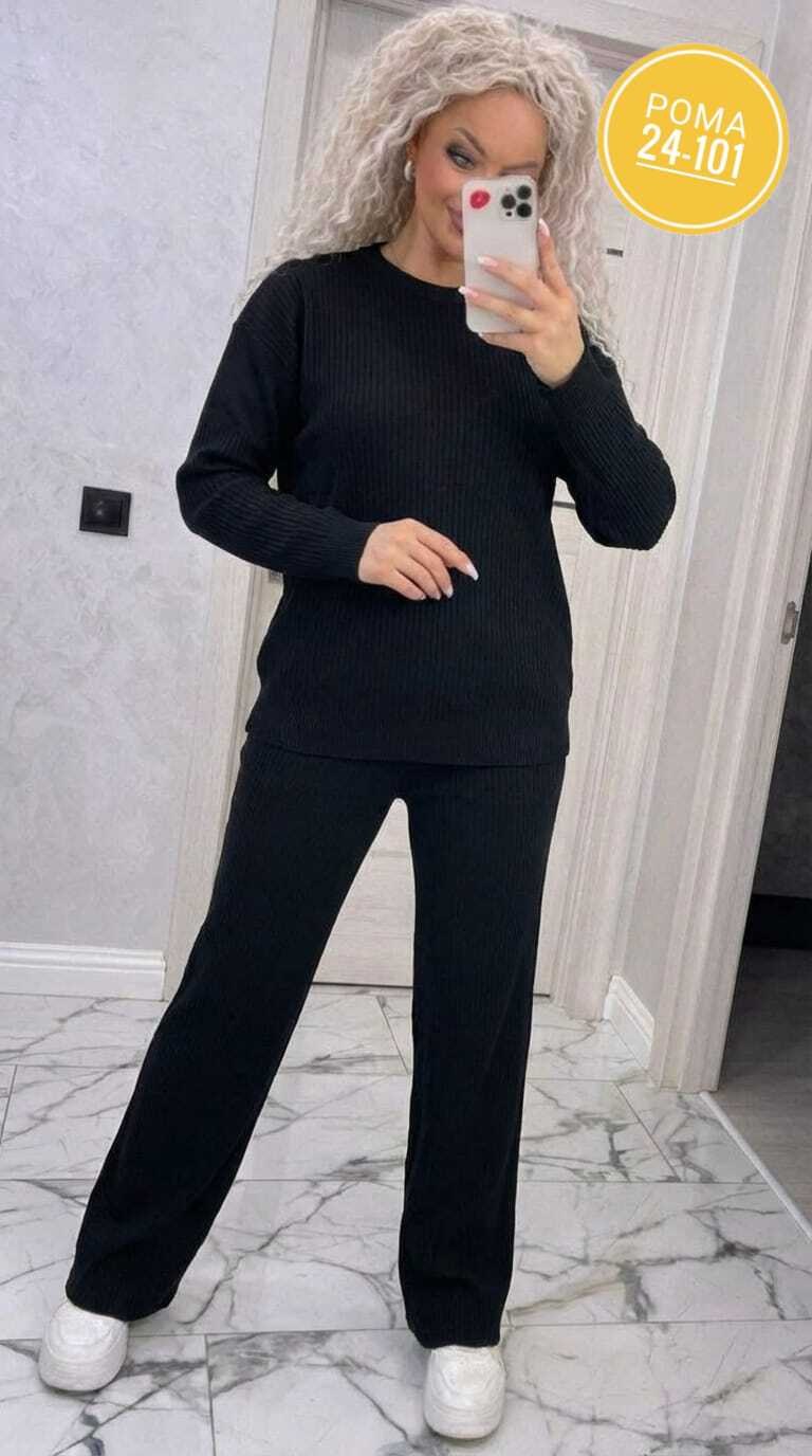 вязаный костюм женский,трикотажные костюмы,женские костюмы лапша,вязаный костюм с брюками палаццо,костюм лапша женский брючный