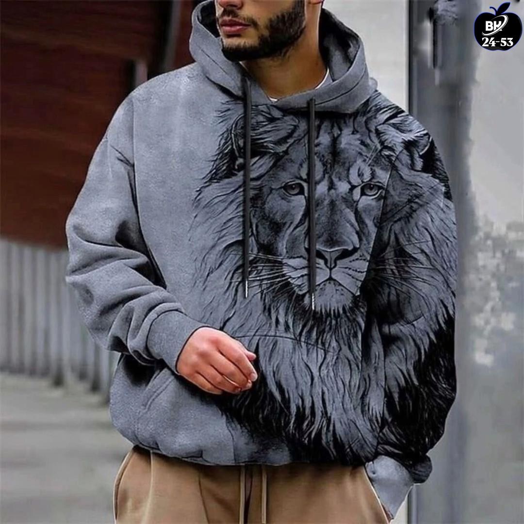 мужская толстовка с капюшоном и принтом в виде льва,мужская модная толстовка с капюшоном с принтом льва в стиле 3d,мужская толстовка с капюшоном и принтом льва,худи и толстовки,мужская модная толстовк