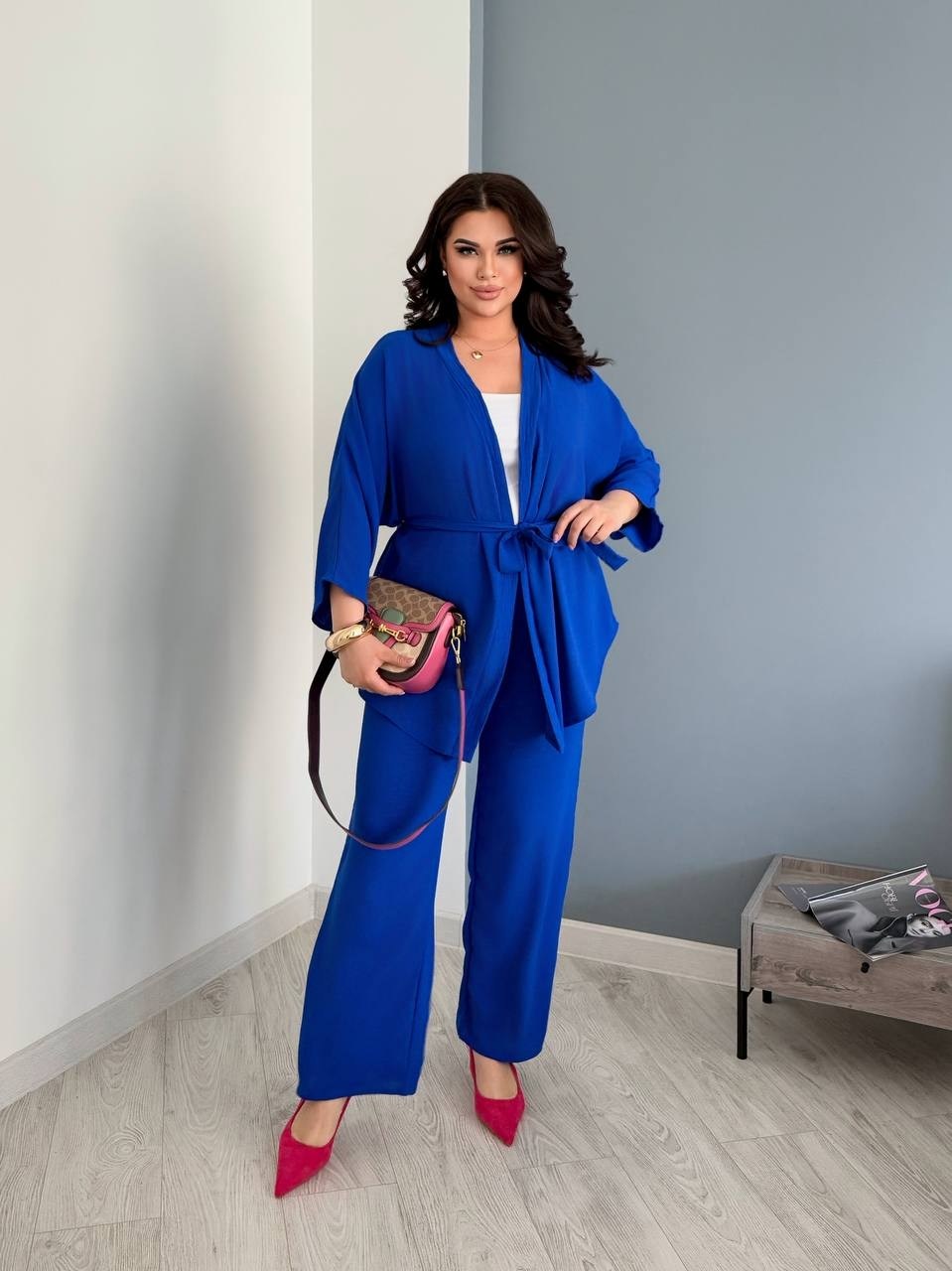 костюм белый,брючный костюм pretty 2122 молочный,женские костюмы,брючный костюм,белый брючный костюм