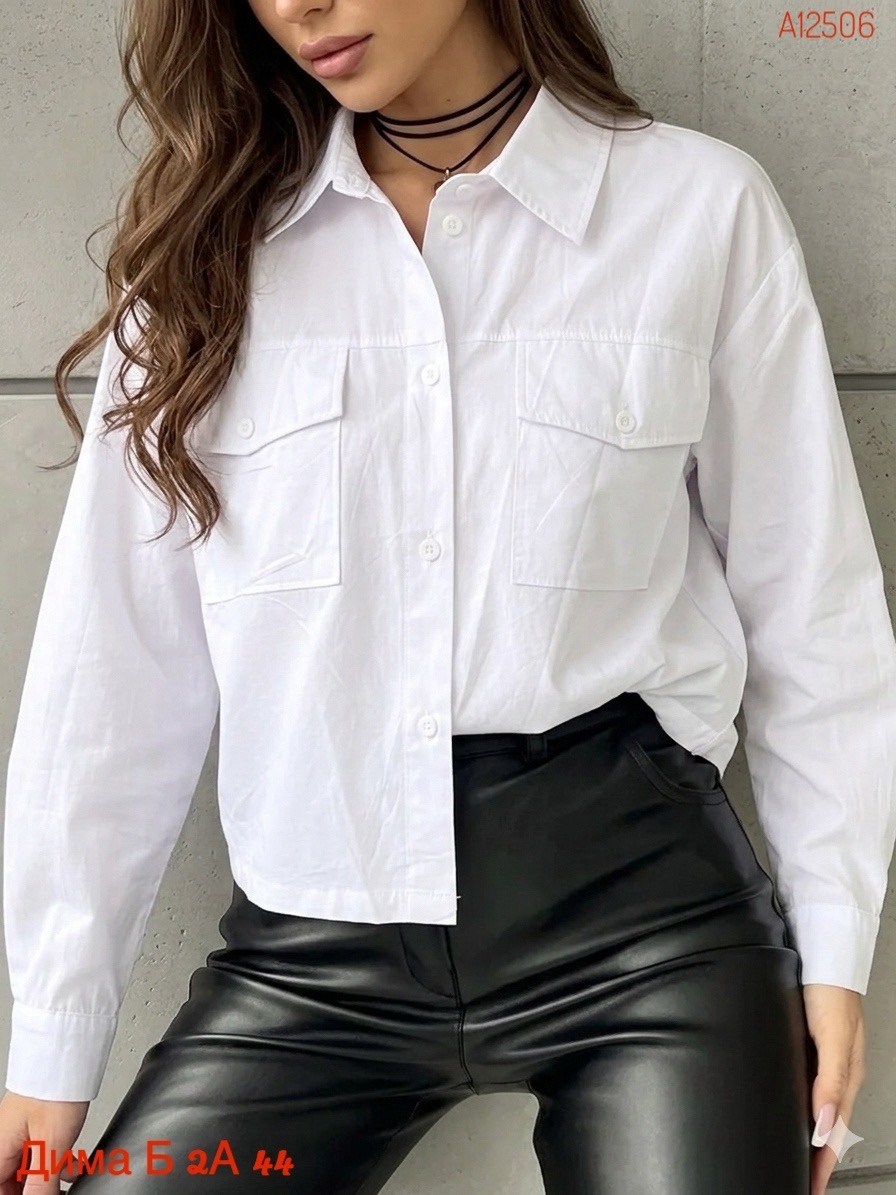 рубашка bgteever женская белая с отложным воротником карманами,рубашка белая женская,рубашка женская,рубашка классическая женская,рубашка белая