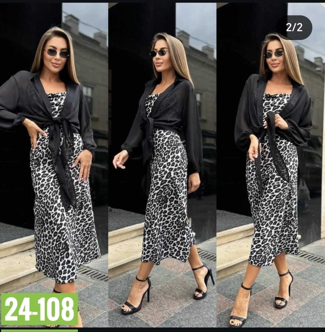 платье стильное,платье женское двойка,платье и накидка,костюмы с платьем