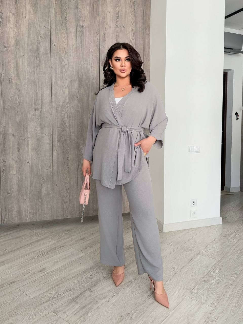 костюм белый,брючный костюм pretty 2122 молочный,женские костюмы,брючный костюм,белый брючный костюм