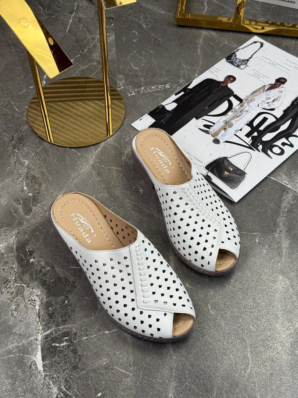 ,сабо с перфорацией, женская,сабо и мюли,сабо