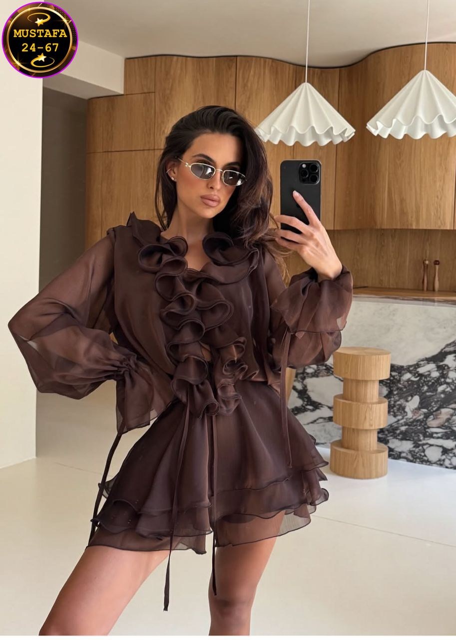 шифоновое черное платье с оборками,короткое шифоновое платье,шифоновое платье,черное шифоновое платье,короткое шифоновое платье с воланами aksenova 340935484