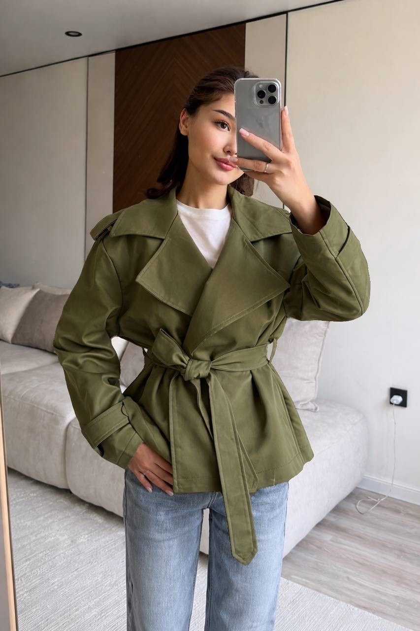 тренч короткий,тренч с поясом,тренч,кожаная куртка женская,тренч короткий женский