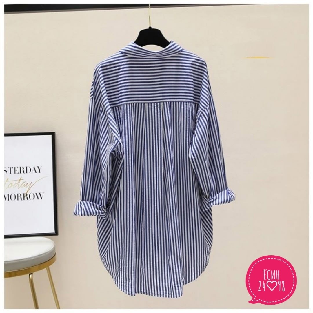 рубашка в полоску женская,полосатая рубашка,полосатая женская рубашка,женская свободная рубашка корейский стиль,рубашка в полоску