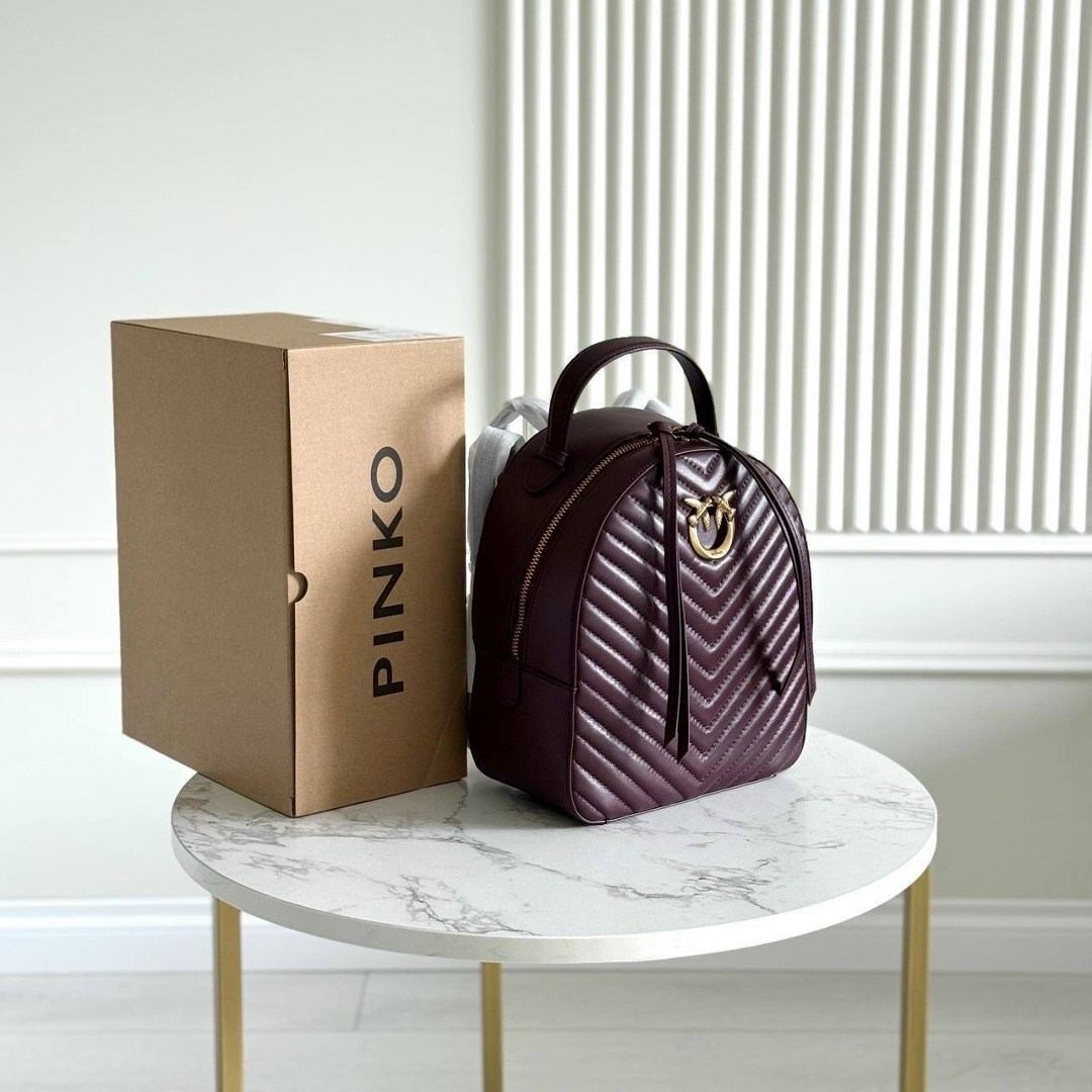 рюкзак женский pinko,рюкзак pinko,рюкзак pinko черный,женский рюкзак,кожаные рюкзаки