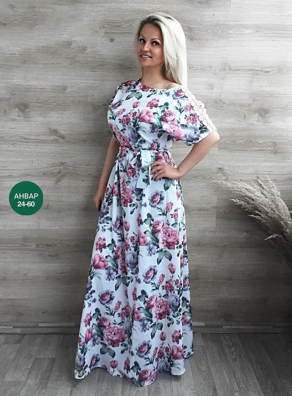 длинные летние платья ,летние платья в пол,платье длинное летнее,летние платья из штапеля,цветастое платье