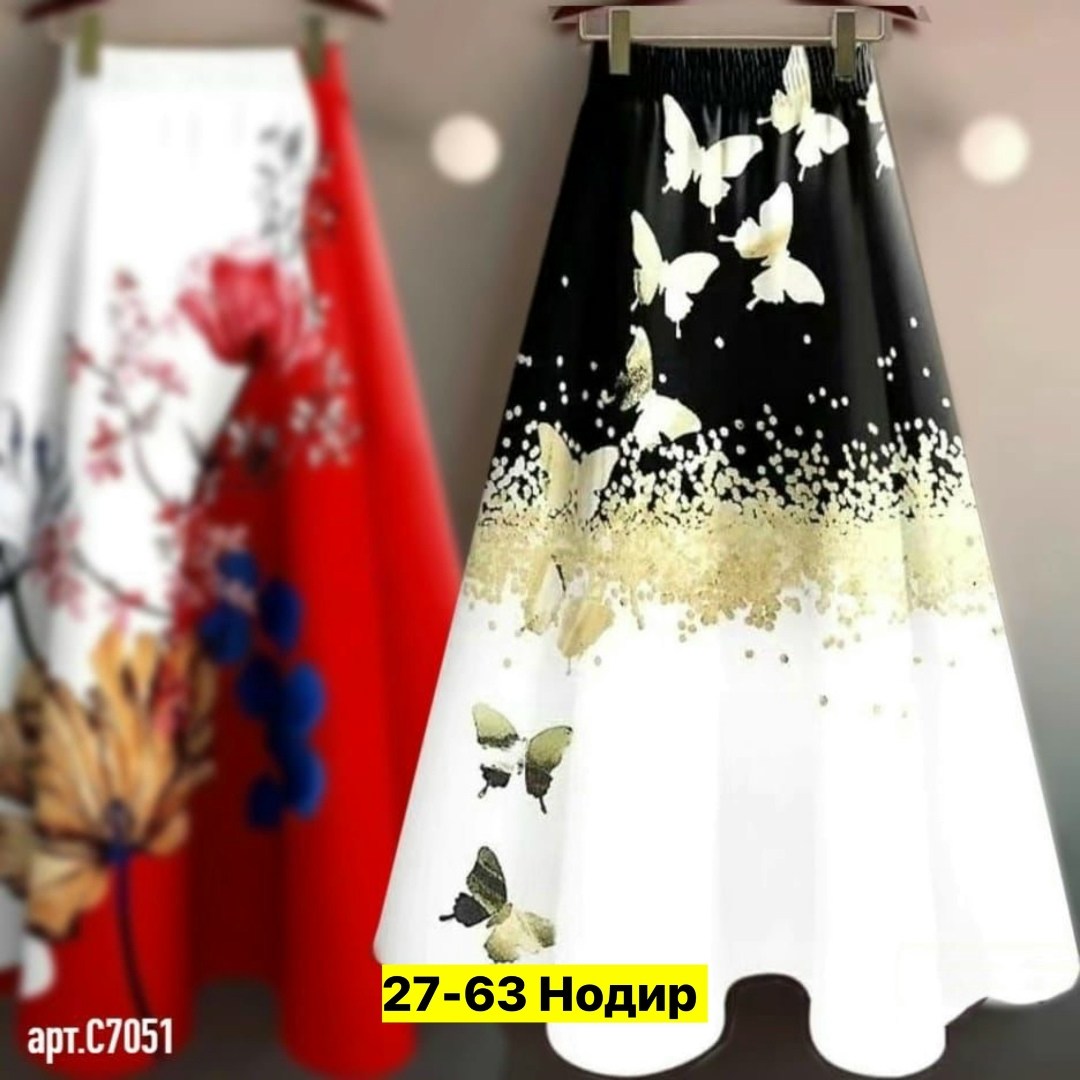 юбка с принтом,юбка с рисунком,женская юбка с принтом,юбка с вышивкой,длинные юбки