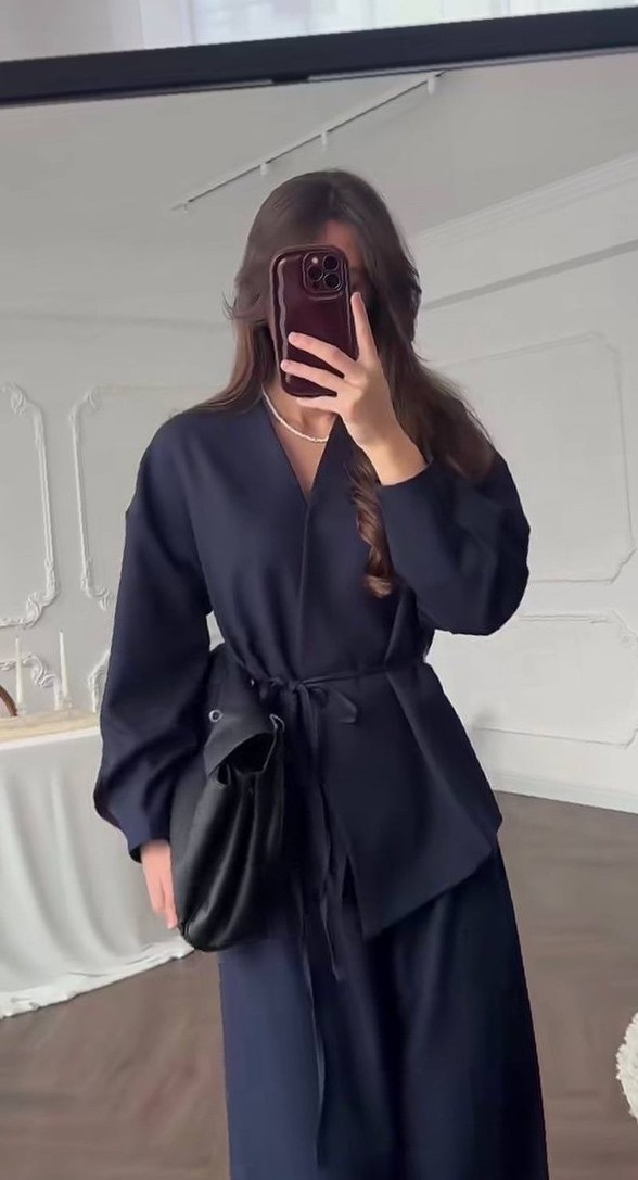 женский костюм,костюм брючный,комплект кардиган,кимоно костюм,кардиган с поясом