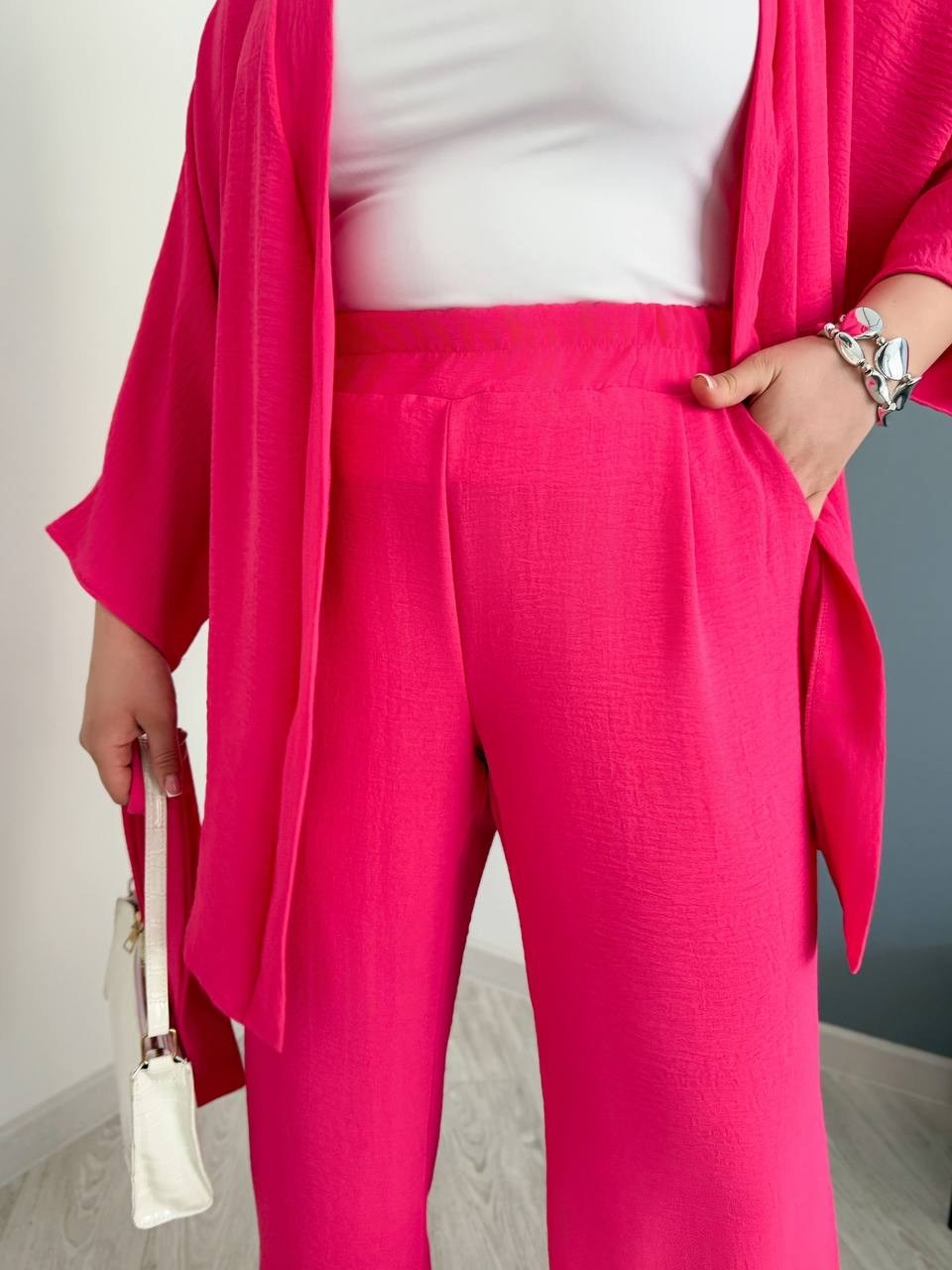 костюм белый,брючный костюм pretty 2122 молочный,женские костюмы,брючный костюм,белый брючный костюм