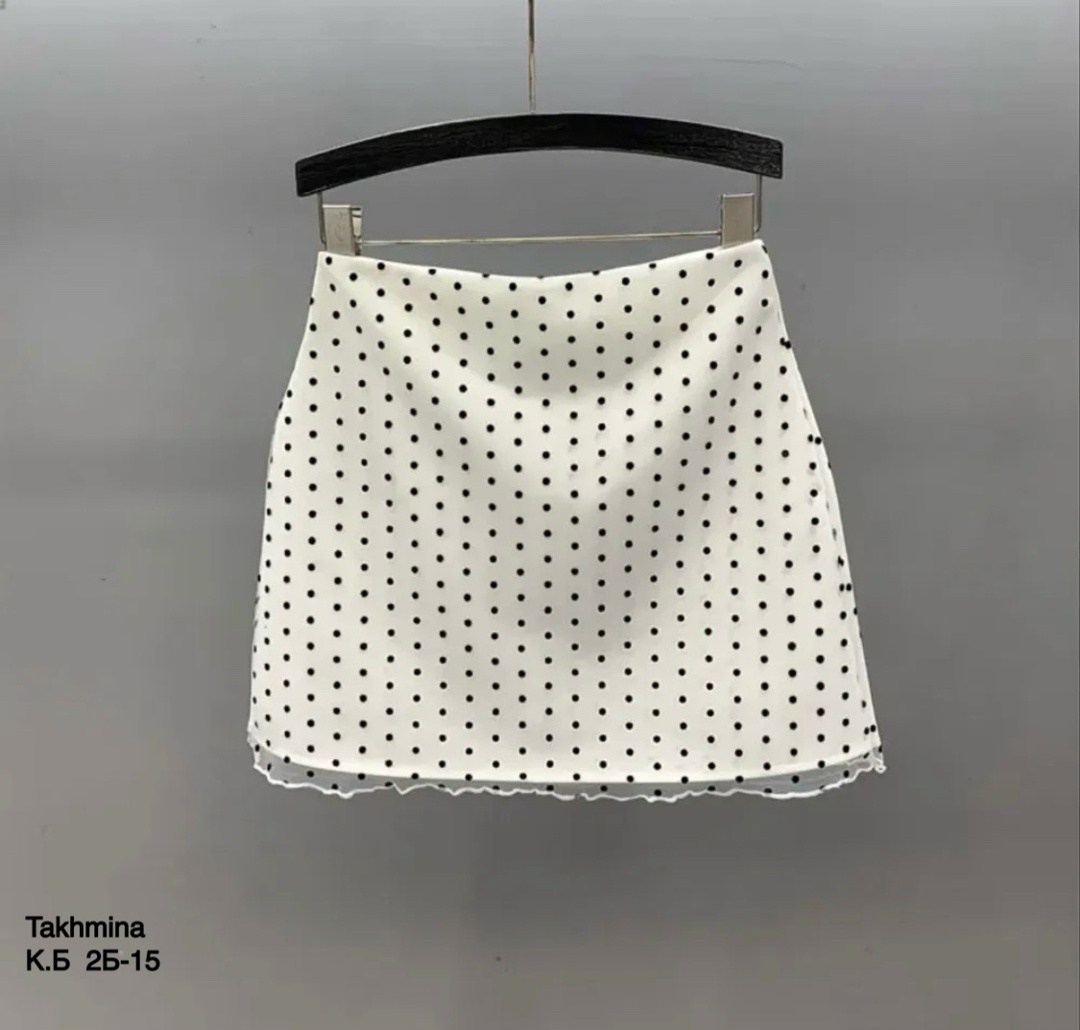 юбка в горошек,юбка мини,юбка,юбка горох,юбка с принтом