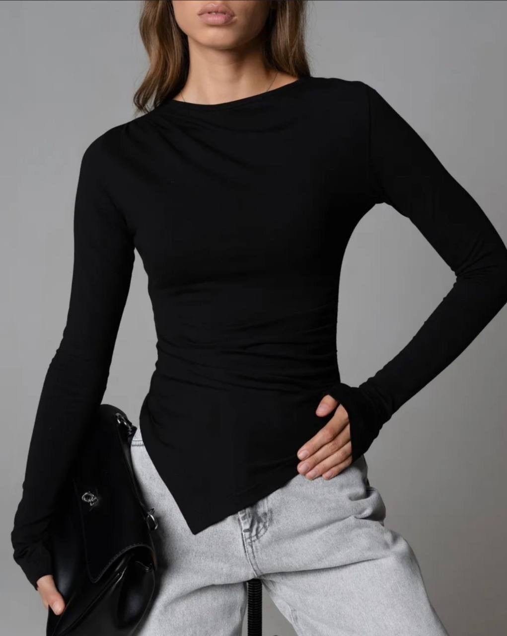 лонгслив женский,лонгслив,женская кофта,лонгслив с длинным рукавом базовый облегающий tooskin,лонгслив с длинным рукавом