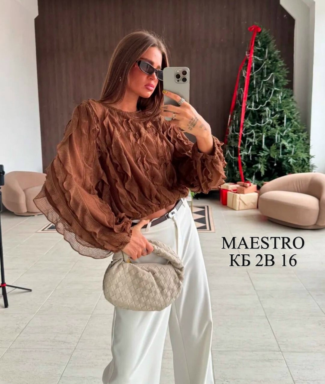 блузка легкая,блузка нарядная с воланами и рюшами come alone 304052378,eola 2936 шоколад блуза,женская шифоновая блузка,женские блузки и рубашки