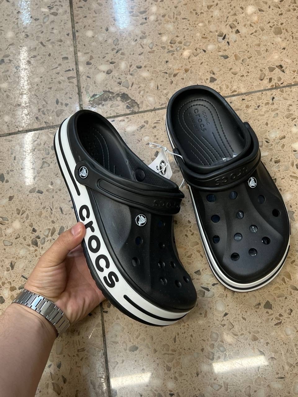 сабо crocs bayaband clog,crocs bayaband clog,сабо crocs,кроксы салатовые,сабо мужской crocs