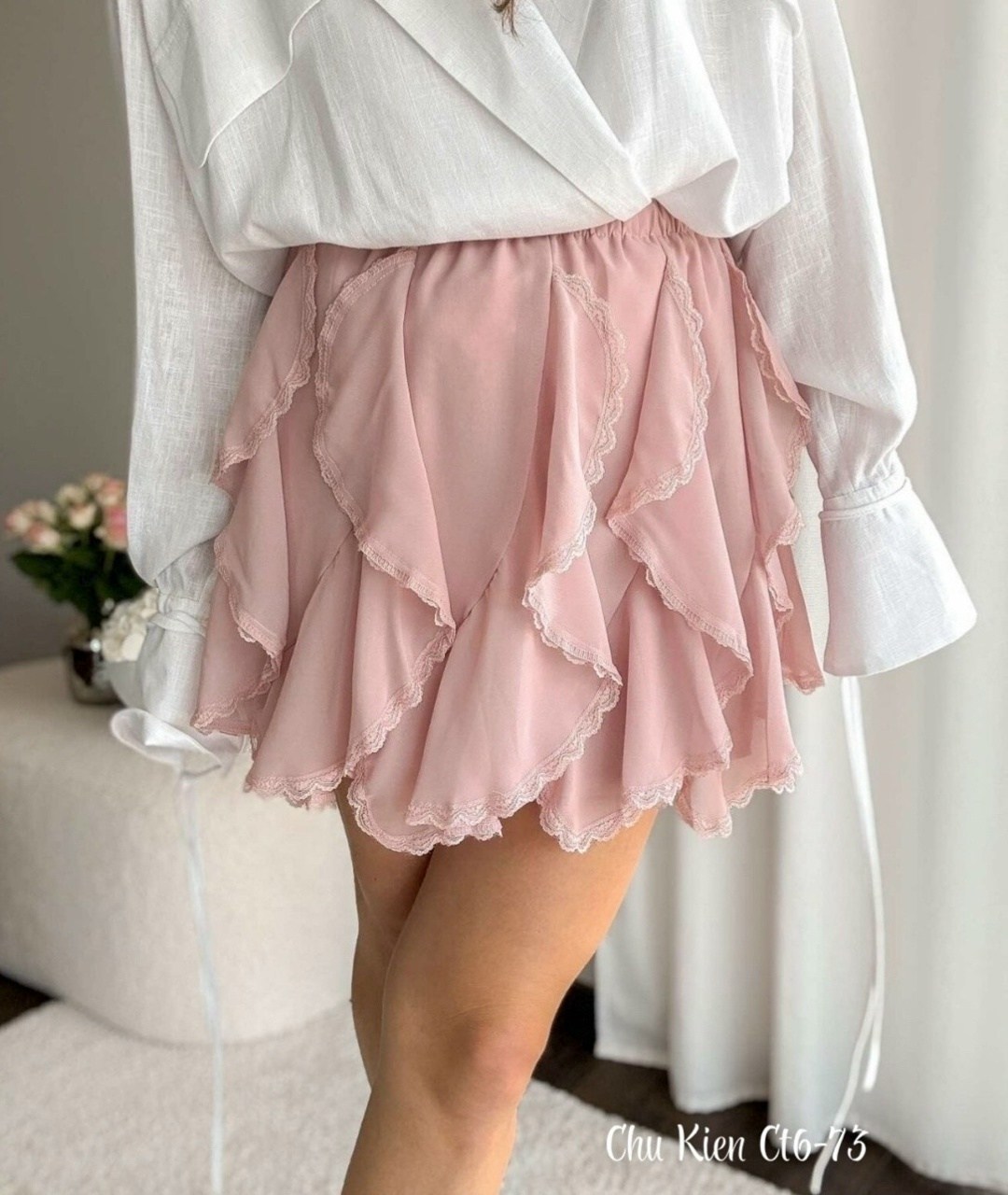 юбка с оборками,юбка женская белая,юбка белая,юбка,модная юбка