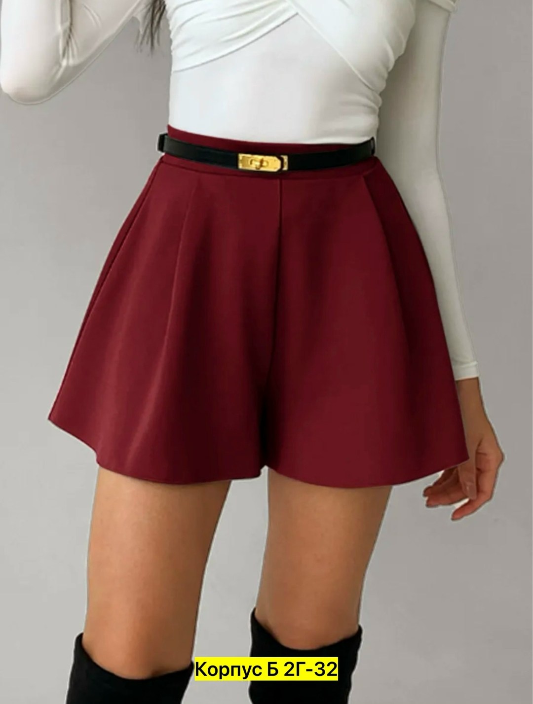 юбка шорты в складку,юбка шорты женская,юбка шорты базовая,юбка шорты,юбка базовая