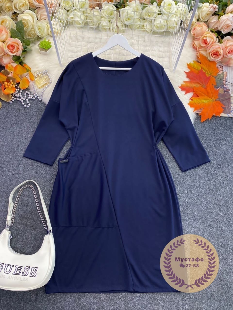 платье трикотажная,платье 👗,женская платье,теплое платье больших размеров,платье прямое