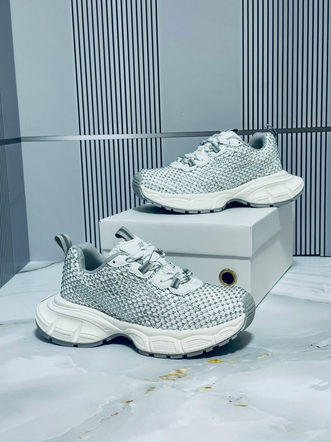 женские кроссовки,кроссовки сетчатые блестящие balenciaga,кроссовки balenciaga,кроссовки женские balenciaga,