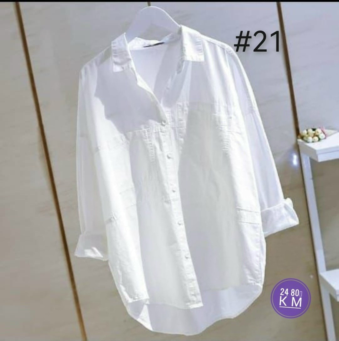 белая хлопковая рубашка,рубашка оверсайз женская,женские повседневные белые рубашки,повседневная белая рубашка,белая рубашка женская оверсайз
