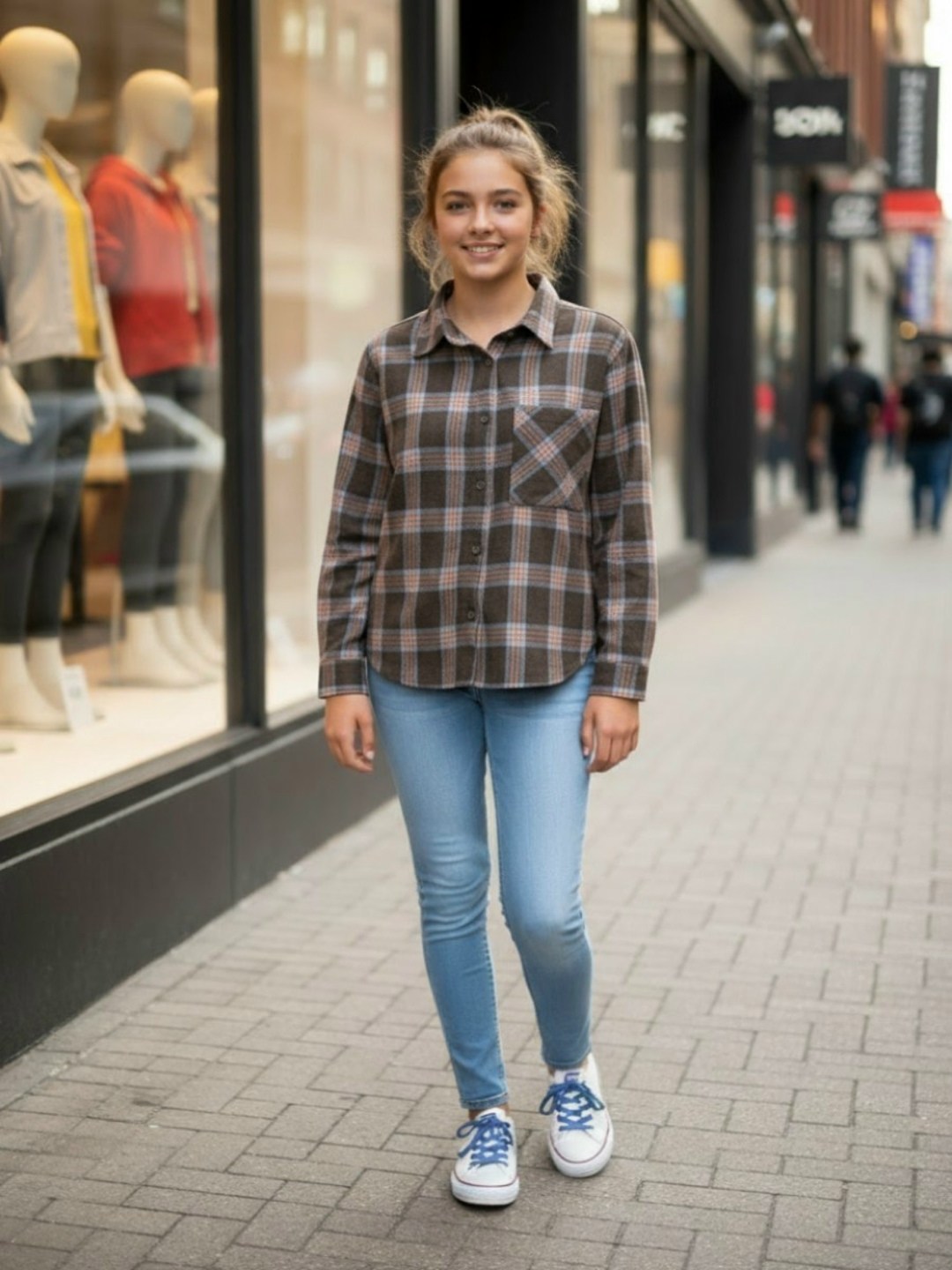 рубашка gloria jeans 2198 клетка,рубашка в клетку женская,рубашка в клетку для девочек,рубашка блузка,клетчатая рубашка