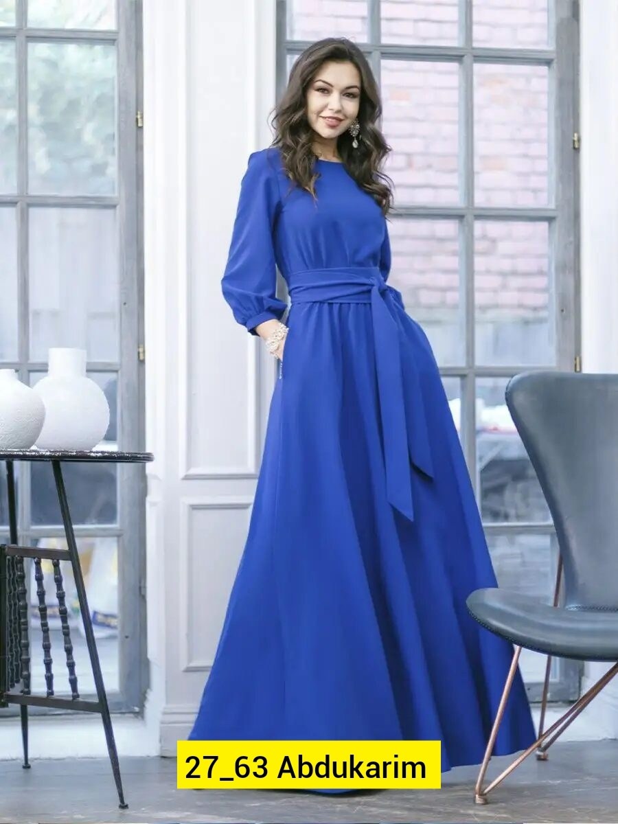 eva davidova платье,платье вечернее нарядное в пол eva davidova 3212818,платье вечернее нарядное в пол eva davidova цвет электрик синий,женское платье, платье