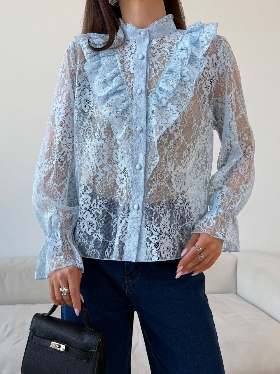 блузка кружевная,рубашка кружевная,черная блузка с кружевом,шелковая блуза с кружевом,кружевная блузка нарядная disorelle