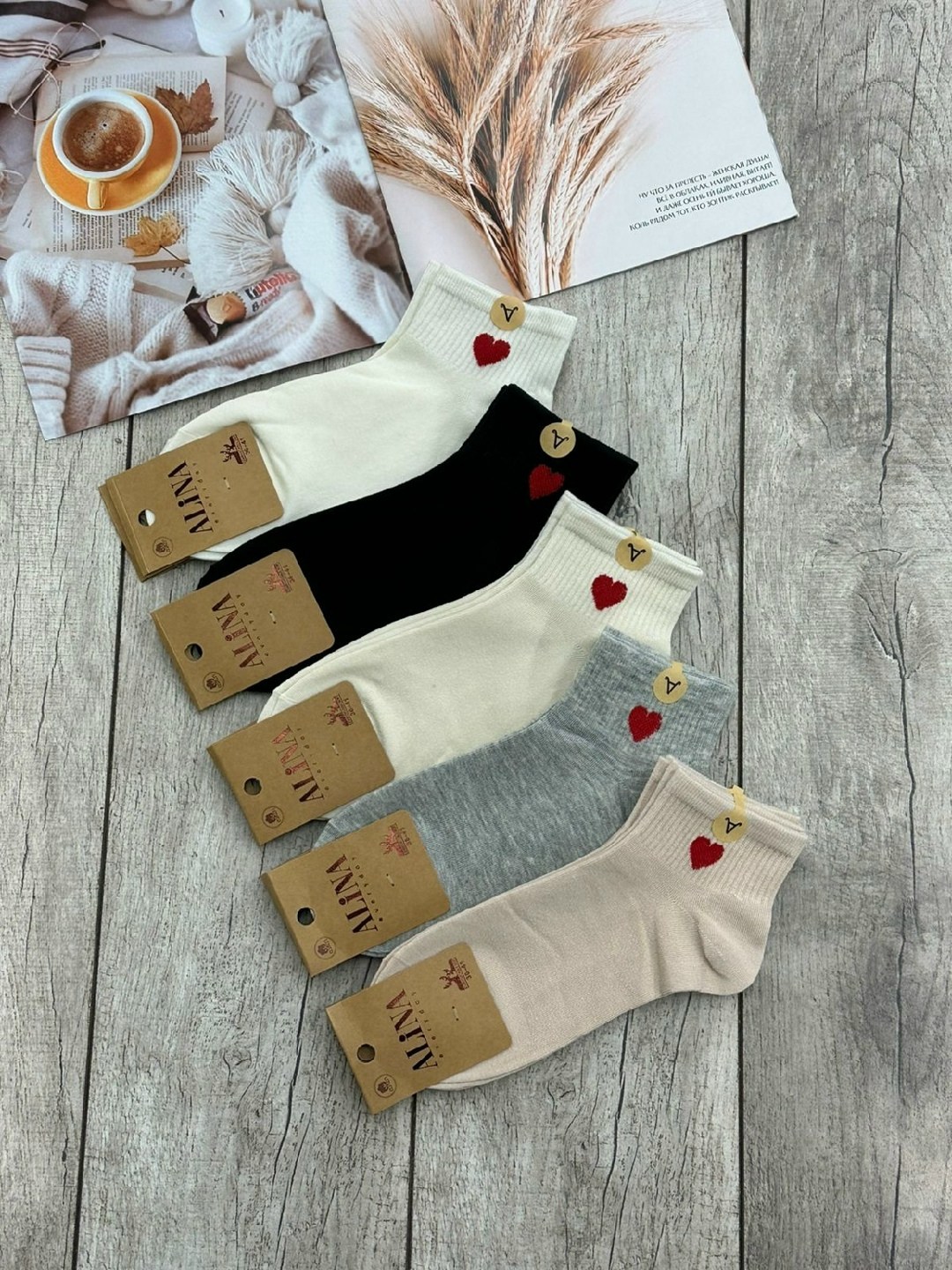 носки женские 10 пар,носки женские,носки короткие набор 5 пар klialex,комплект носки женские,носки женские короткие