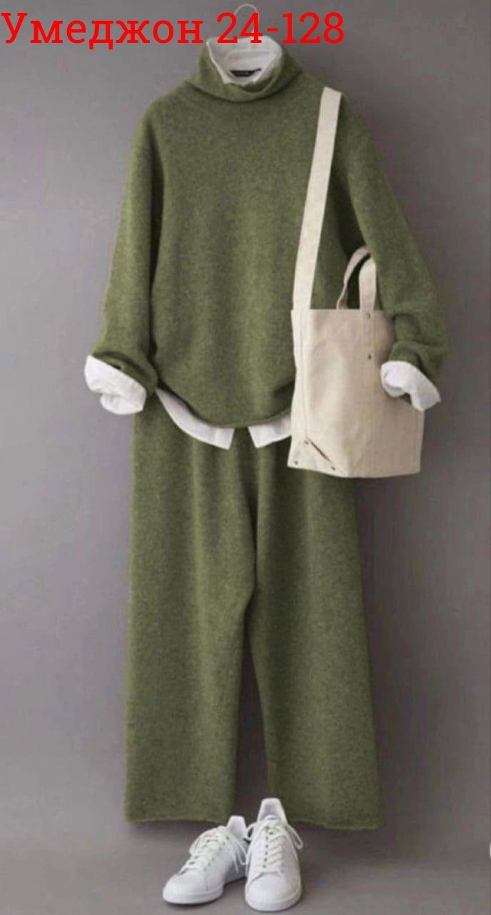 трикотажные костюмы,женский кашемировый трикотажный костюм hirsionsan,трикотажные костюмы женские,женский трикотажный костюм-двойка мягкий теплый комплект из свитера и брюк,кашемир одежда