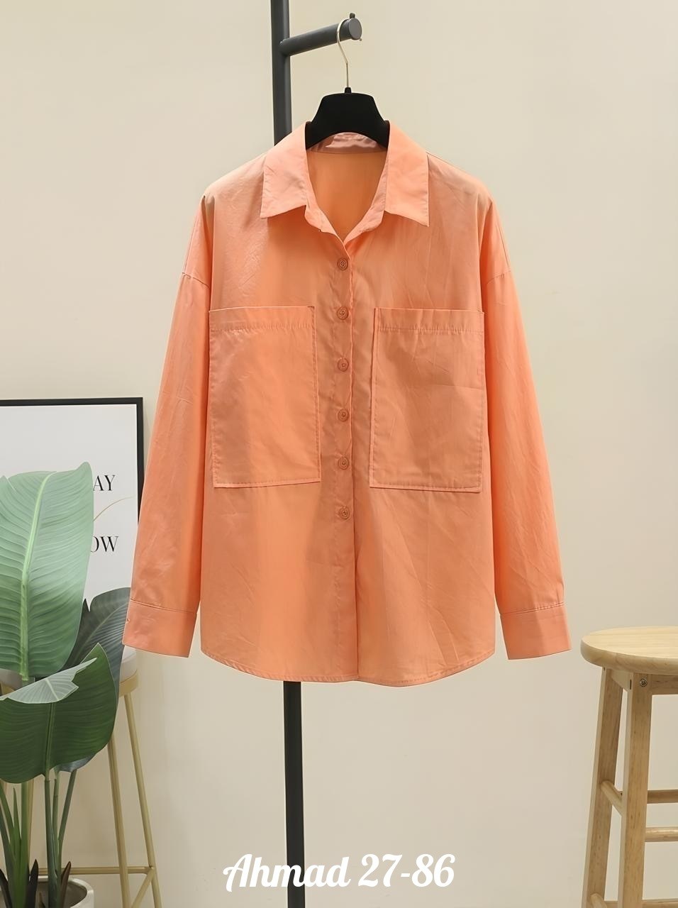 женская рубашка,повседневная женская рубашка,свободная женская рубашка,рубашка женская оранжевый,рубашка модная