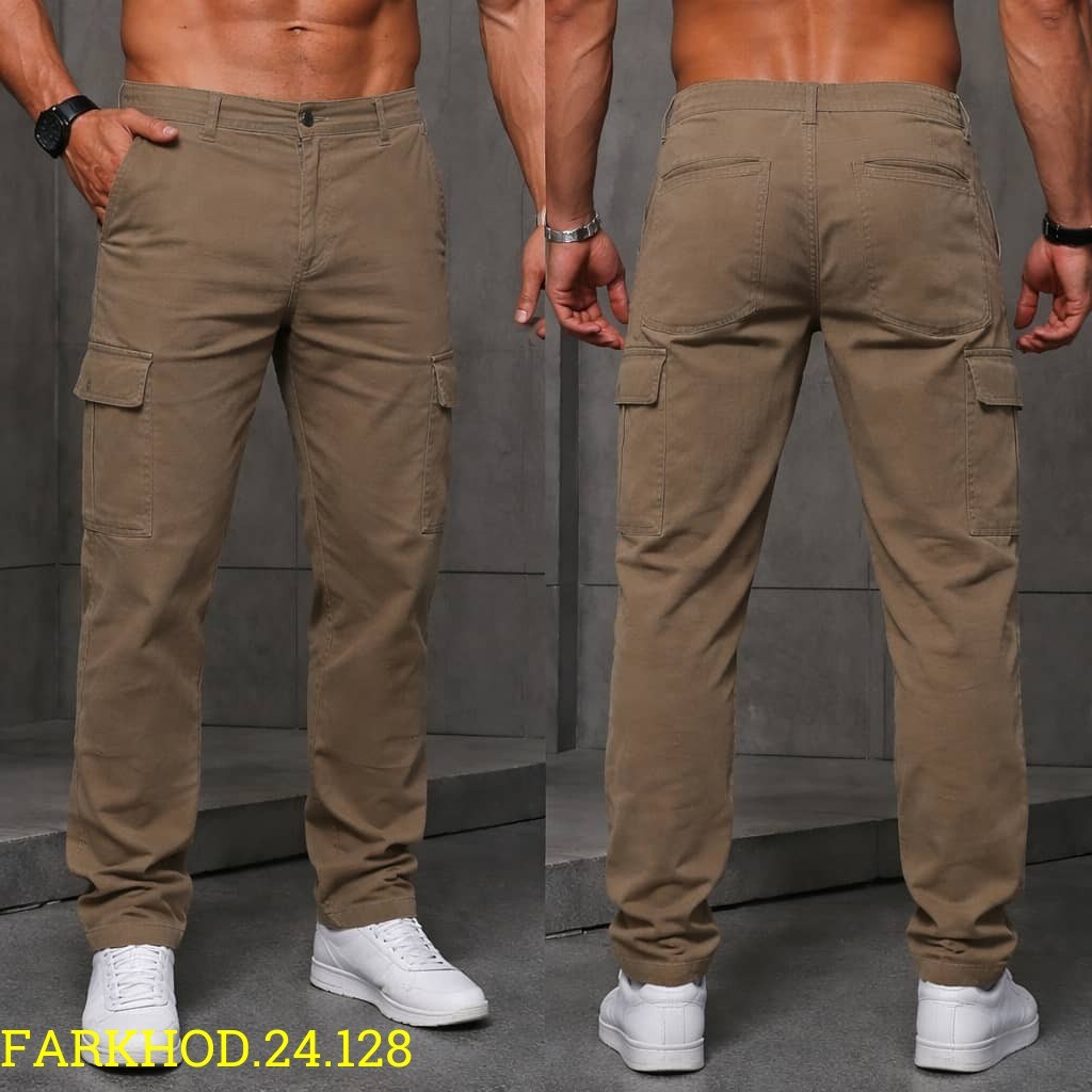хлопковые брюки карго мужские,мужские брюки карго,мужские брюки карго хб,брюки с карманами карго,брюки милитари