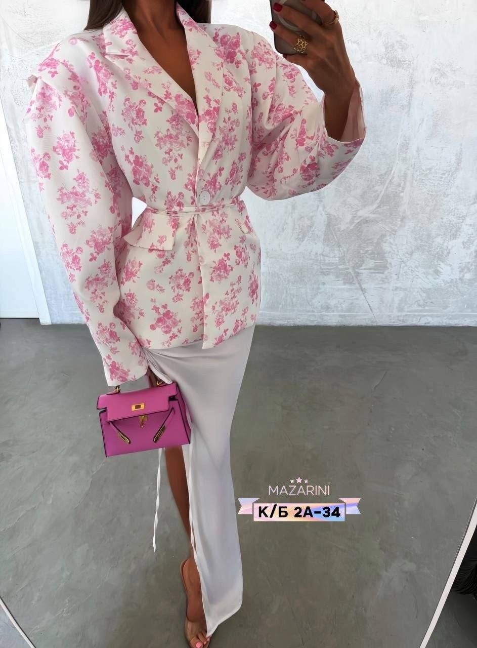 женский пиджак,пиджак,пиджак с цветочным принтом,женский пиджак белый,пиджак женский оверсайз