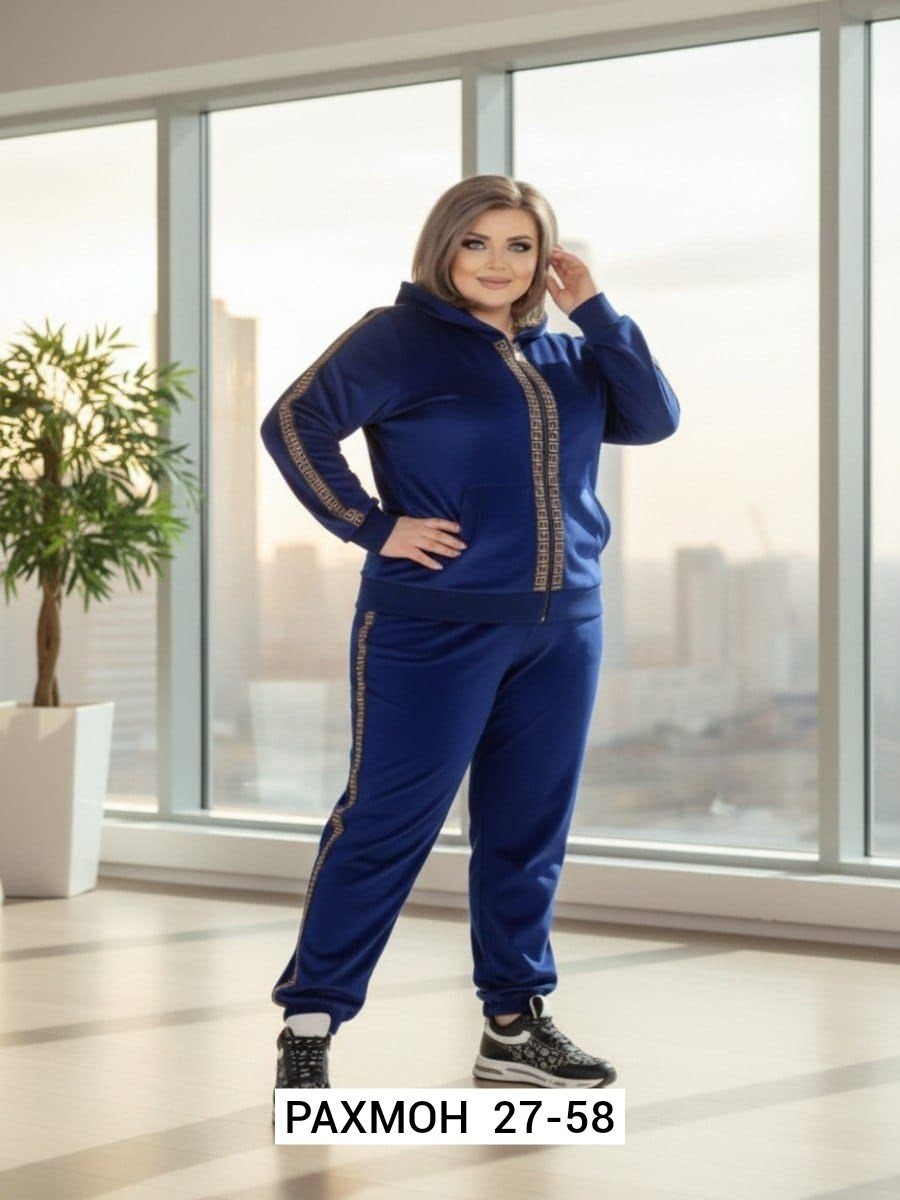 спортивные костюмы женские,женские костюмы,на полных велюровый спортивный костюм,костюм двойка,велюровый костюм женский большого размера