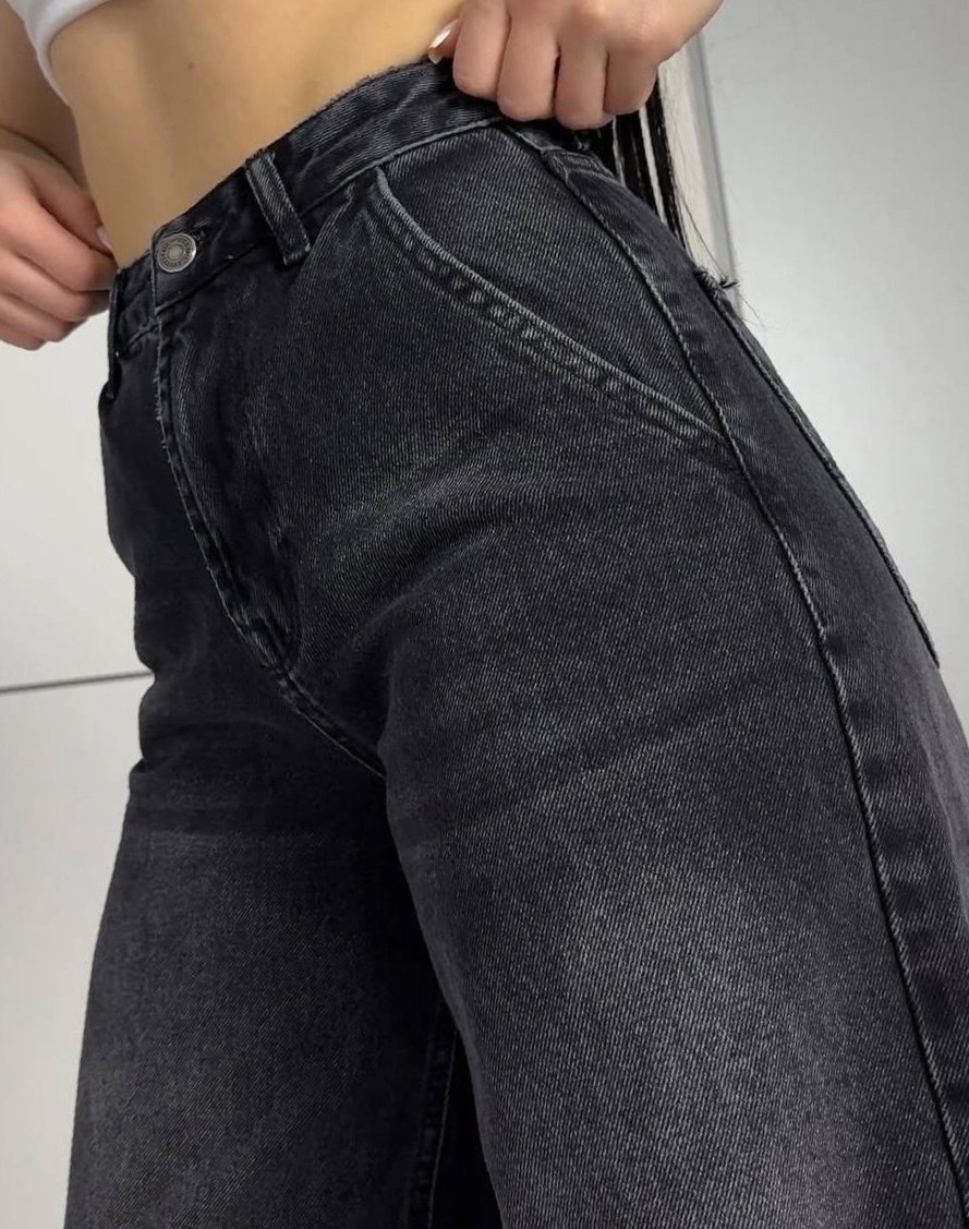 джинсы модные,джинсы женские,широкие джинсы,брюки джинсы,черные джинсы