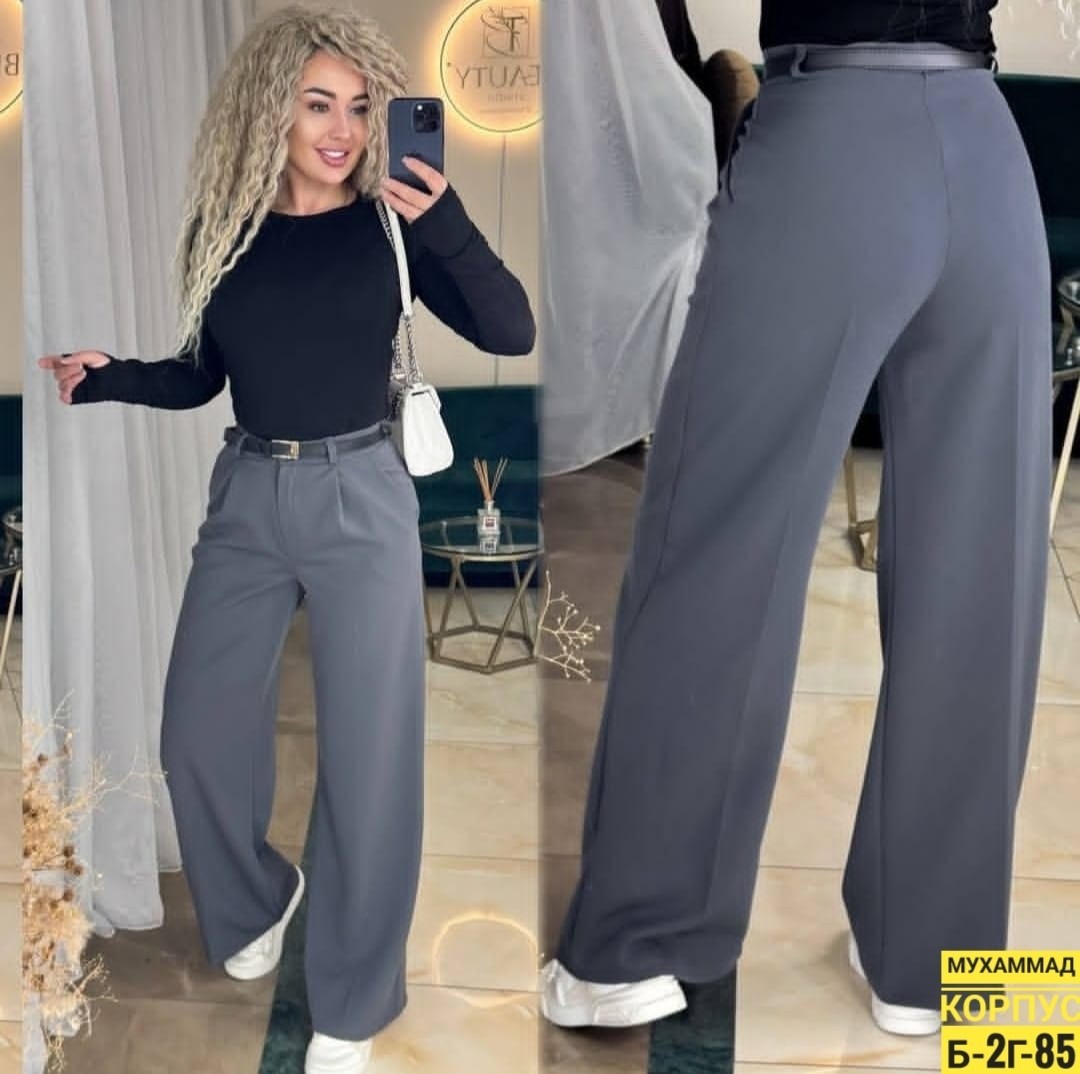 брюки женские палаццо,брюки палаццо женские широкие штаны elendor,брюки палаццо серые,классические брюки,брюки женские широкие