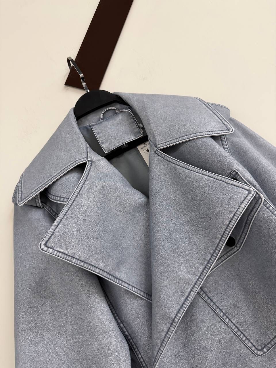 косуха винтажная куртка кожаная oversize серая monyken,косуха куртка укороченная кожаная базовая,кожаная куртка косуха,куртка косуха,женская кожаная куртка косуха